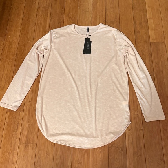 LIWEIKE Mens Hipster Hip Hop Longline Crewneck T-Shirt, Grey, M - Picture 1 of 4